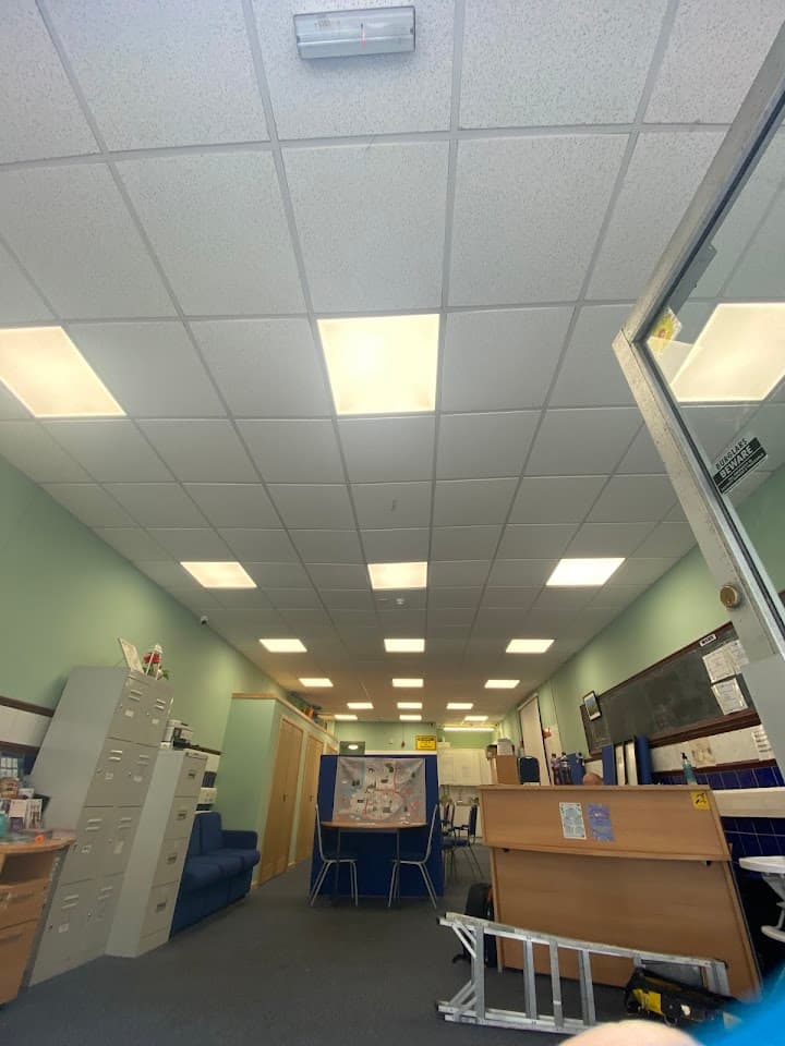 Lighting and power in a Bristol commercial office